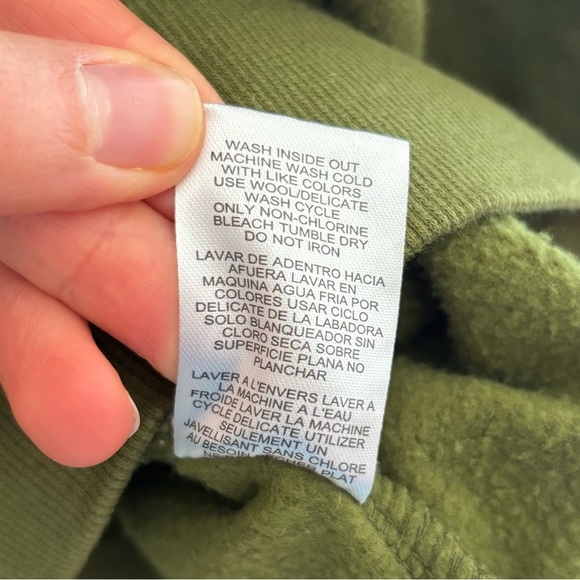 Disney Winnie The Pooh Forest Green Crewneck Sweatshirt - Picture 7 of 9